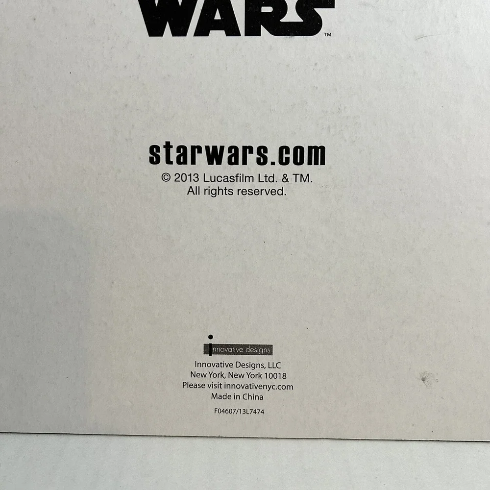 2013 Star Wars Hanging Dry Erase Board Storm Trooper Wall Decoration LucasFilm
